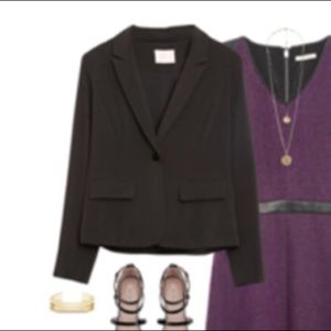 Skies Are Blue - Blazer - Nietta Velvet Button XL